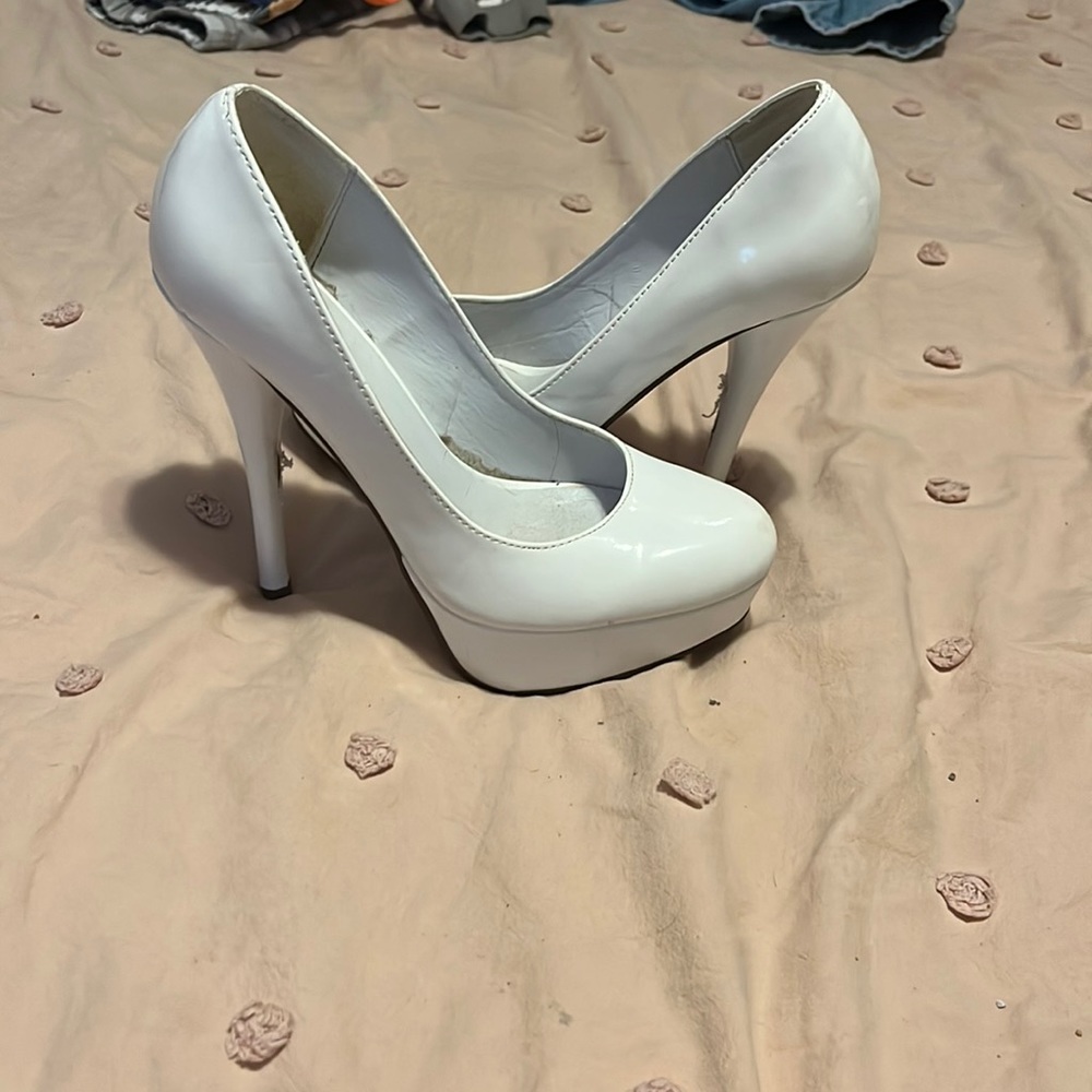 White heels